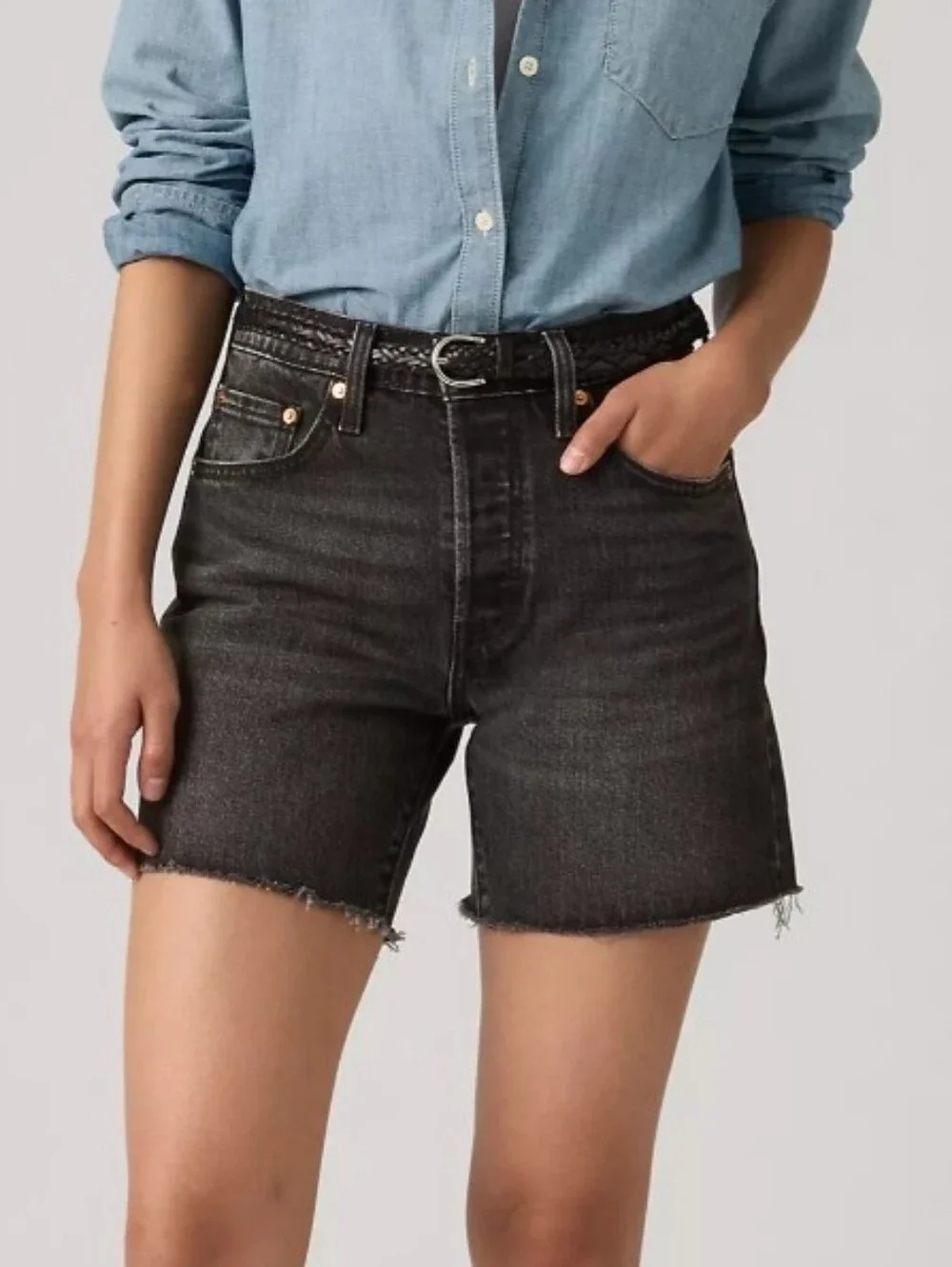Levi's Mid-length Denim Shorts